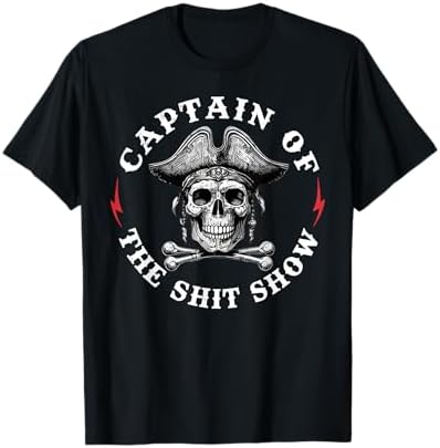 Amazon.com: Shit Show Crew Member Skull Boss Manager Skeleton T